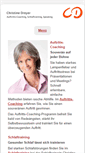 Mobile Screenshot of christine-dreyer.de